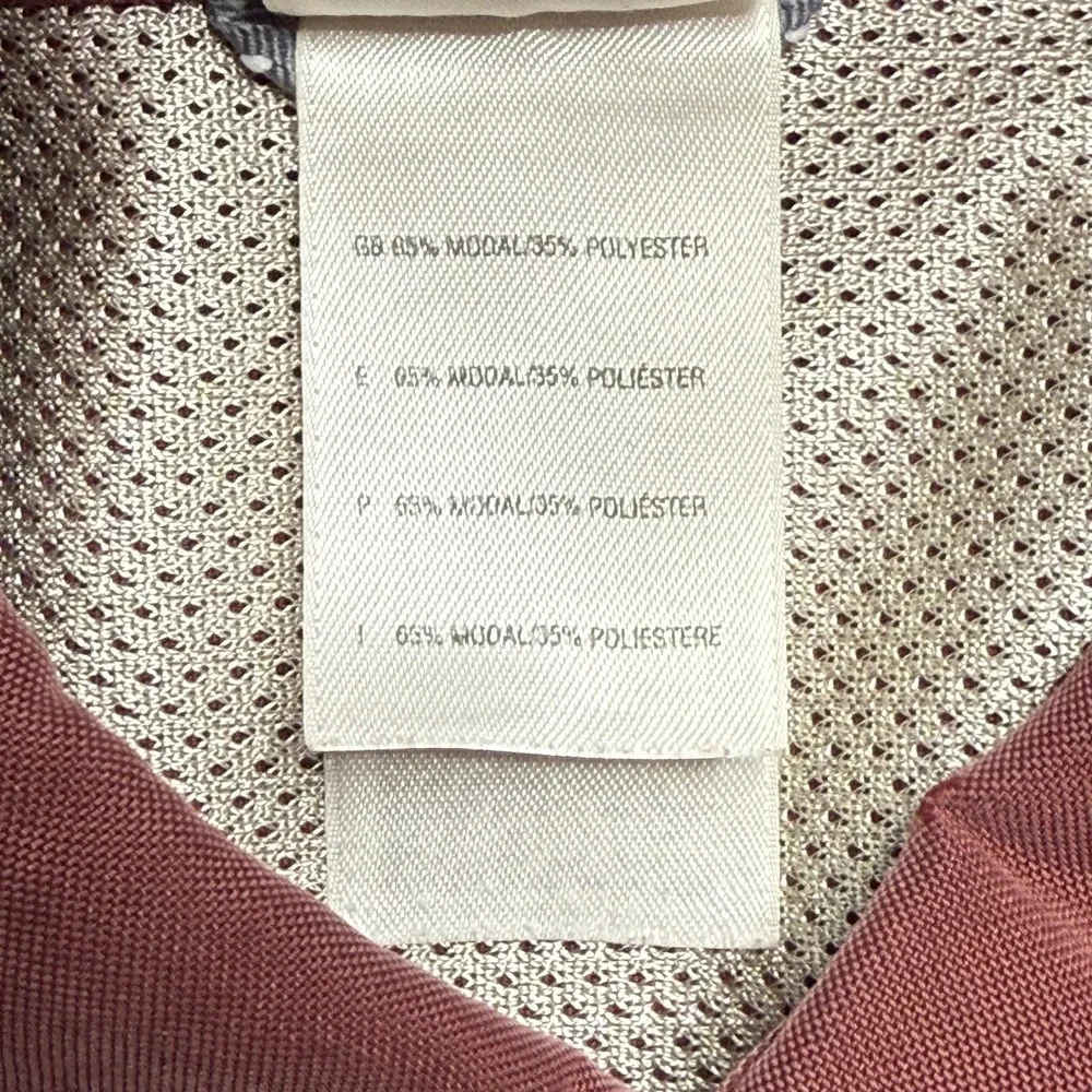 The North Face Mens XL Red Modal Blend Long Sleeve‎ Button Up Outdoor Shirt